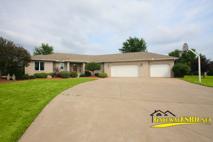 Comfortably nestled on 3 acres.